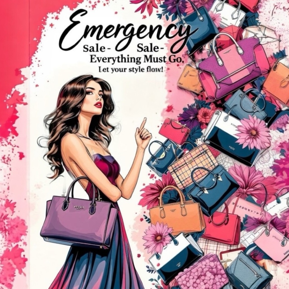 ALL BAGS MUST GO•WATCH YOUR COLLECTION GROW BAG SALE 10/15 @ 3:00 P.M.